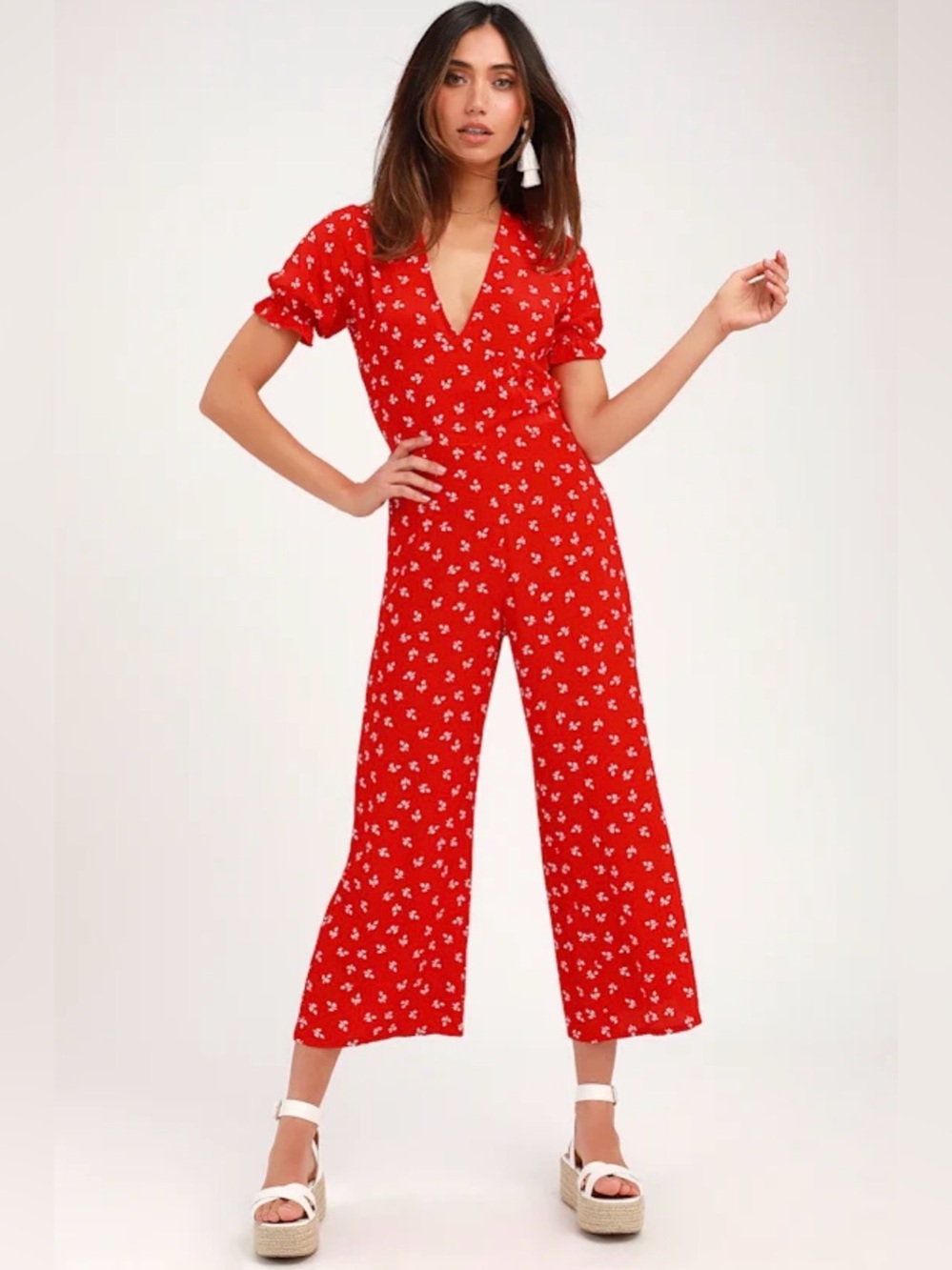 Faithfull The Brand Mallory Jumpsuit, Size Small